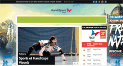 Desktop Screenshot of handisport-herault.org